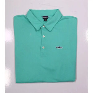 Patagonia Mint Green Polo Shirt